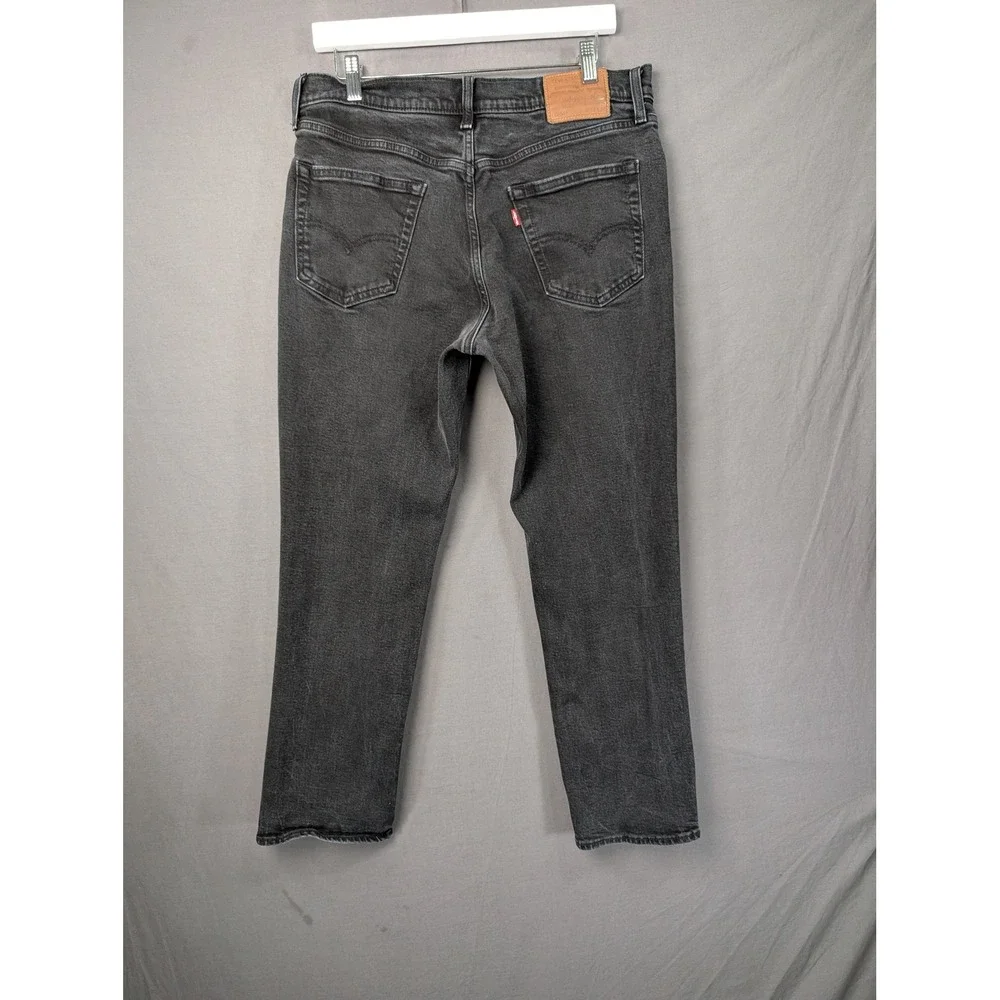 Levi Strauss 541 Athletic Taper Black Jeans Mens 34x30 Casual Denim 7921